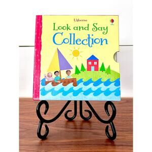 Usborne Look and Say Collection Home School Shapes (Three Pack) Litchfield Book